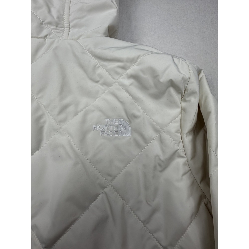The North Face Women's Shady Glade Insulated Parka White Dune Large NWT - Picture 5 of 11